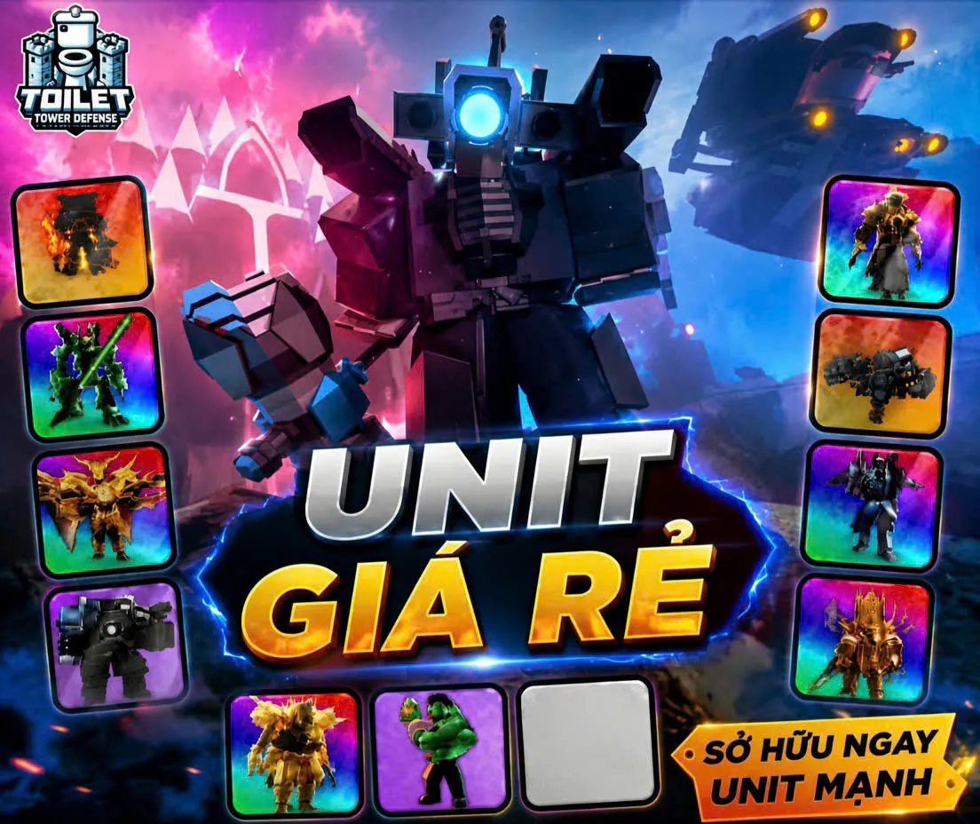 units Toilet Tower Defense